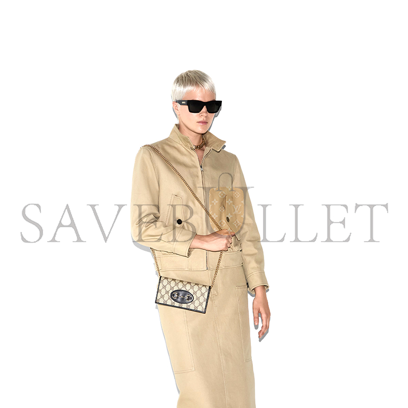 G*u*i horsebit 1955 wallet on chain 621892 (21*19*2.5)